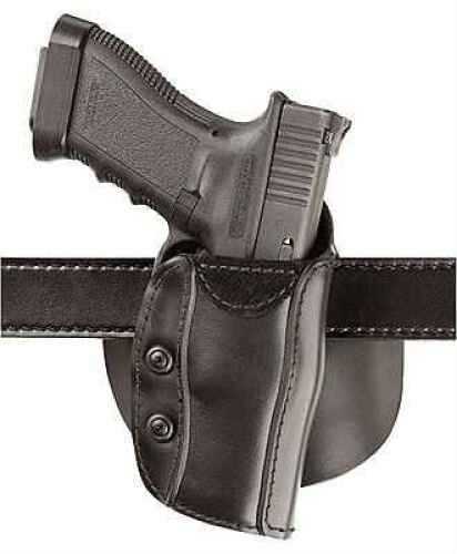 Safariland 568 Holster Right Hand Plain Black 4" S&W 25/27/28/29/57/625/627/629/657 Laminate Belt And Paddle 568-